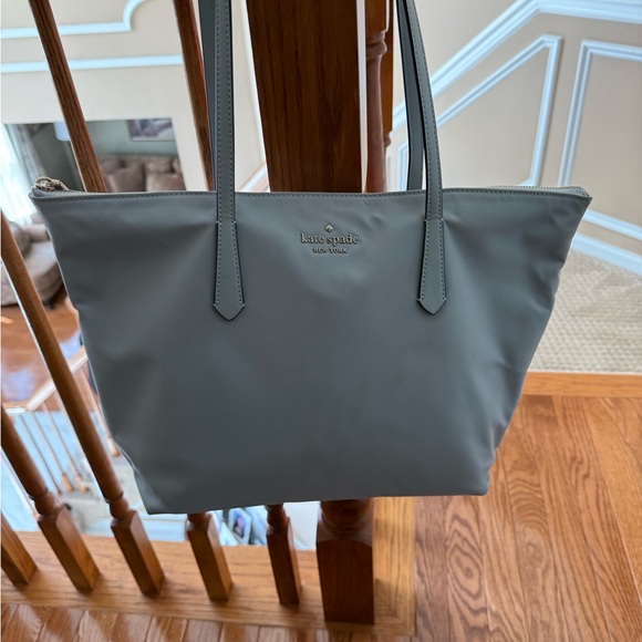 Kate Spade Elegant Gray Tote - Picture 3 of 8